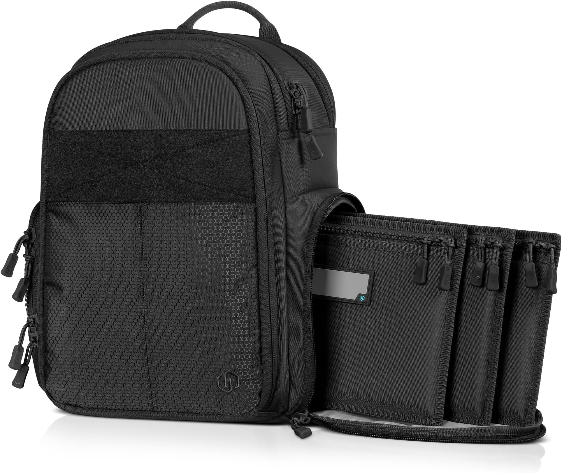 SEMA Compact Tactical Range Pistol Backpack w/ 3 Gun Rug Sleeve