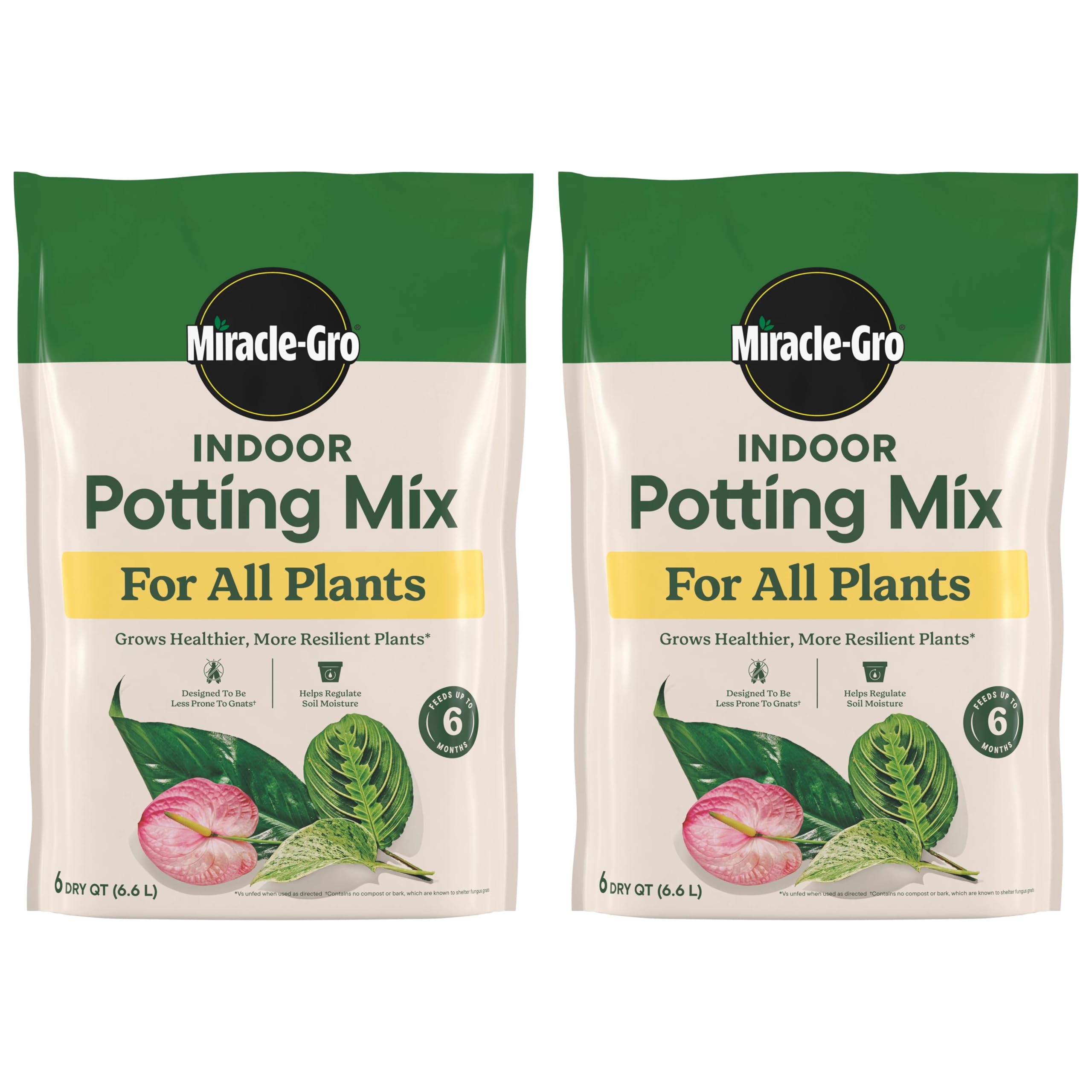 Miracle-Gro Indoor Potting Mix 2 Pack