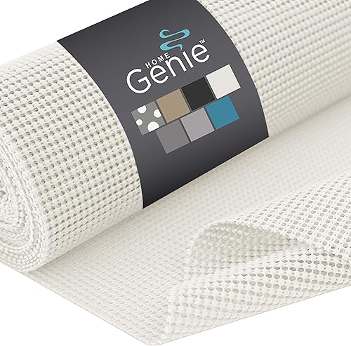 Miniatura 10 de HOME GENIE - Forro para cajones y estantes, rollo no adhesivo, agarre fuerte y duradero adecuado para cajones, estantes, armarios, despensa,