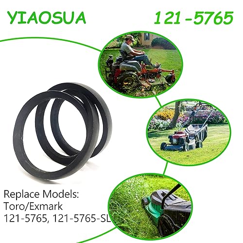 Miniatura 3 de Correa de transmisión 121-5765 para Toro Timemaster Turfmaster 30 pulgadas para cortacésped PTO Belt 20200 20199 20975 20976 20977 20978 22205TE