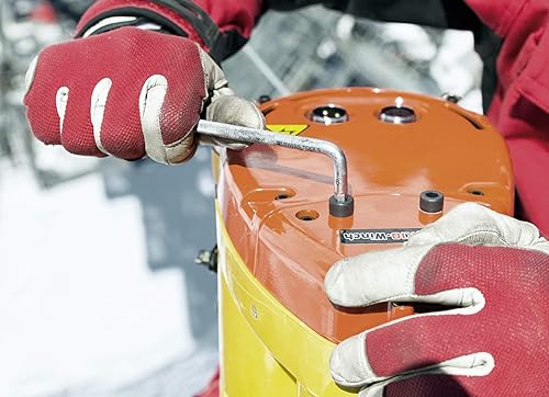 Miniatura 6 de PB SWISS TOOLS - 12 llaves en L de acero plateado con extremos de bola para tornillos hexagonales (pulgadas), modelo #212Z.H-12 CN, set en un