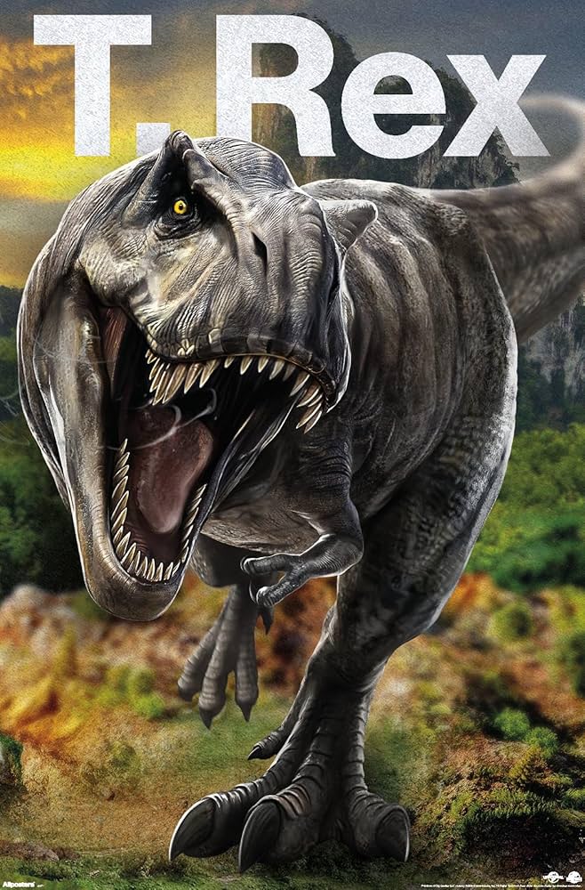 T.Rex T.レックス ティラノザウルス・レックス ポスター T.Rex T.レックス ティラノザウルス・レックス ポスター Amazon.co.jp