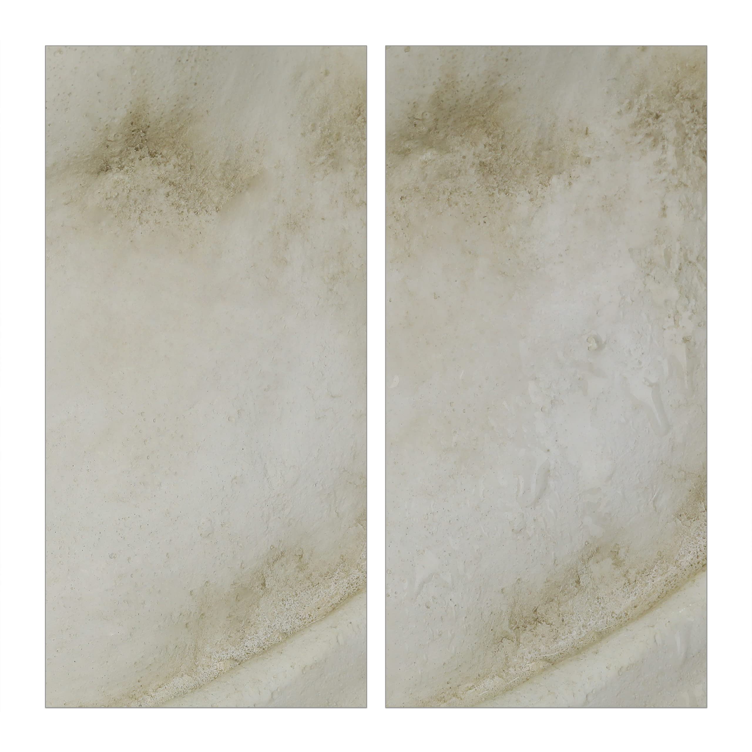 Relaxdays Estatua Buda XXL, Buda Grande Jardín, 70 cm Alto, Resistente a Intemperie y Heladas, Figura Decorativa, Crema