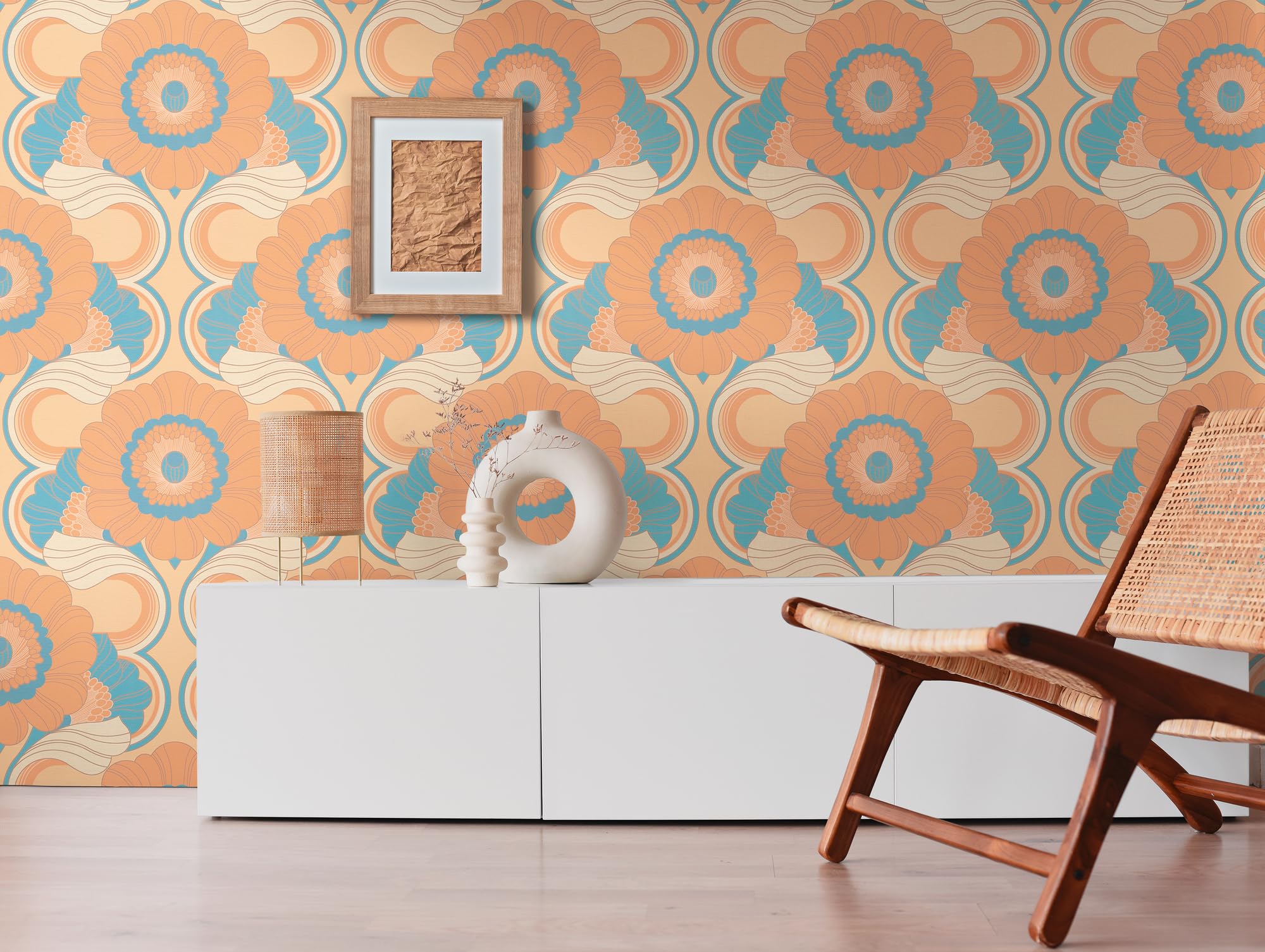 A.S. Création 395314 Retro Wallpaper 70s 0.53 X 8.5 M Vintage With