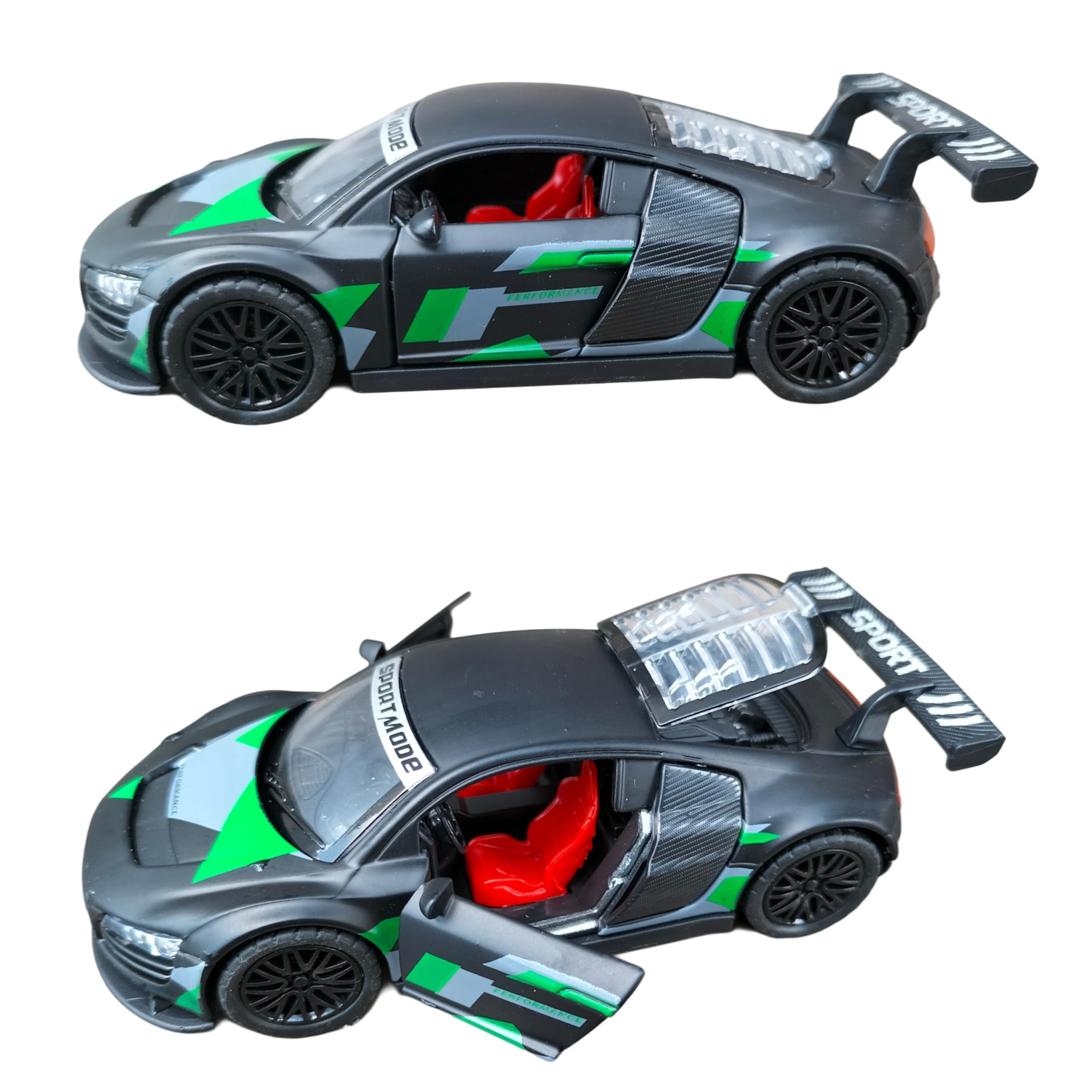 RUHANI 1:32 Scale Die Cast Model Sports Car Pullback Action