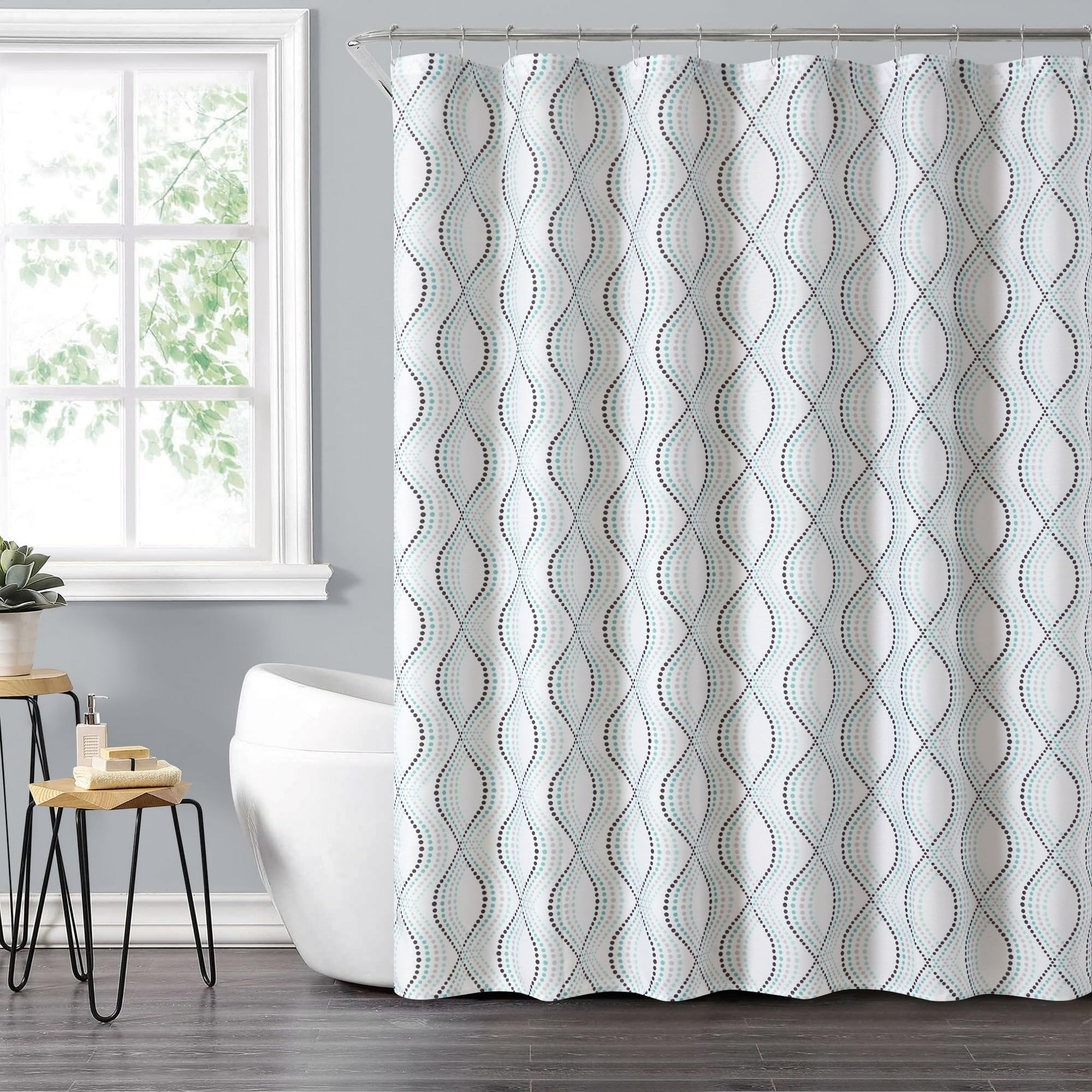 14 Piece Shower Curtain Set, 72