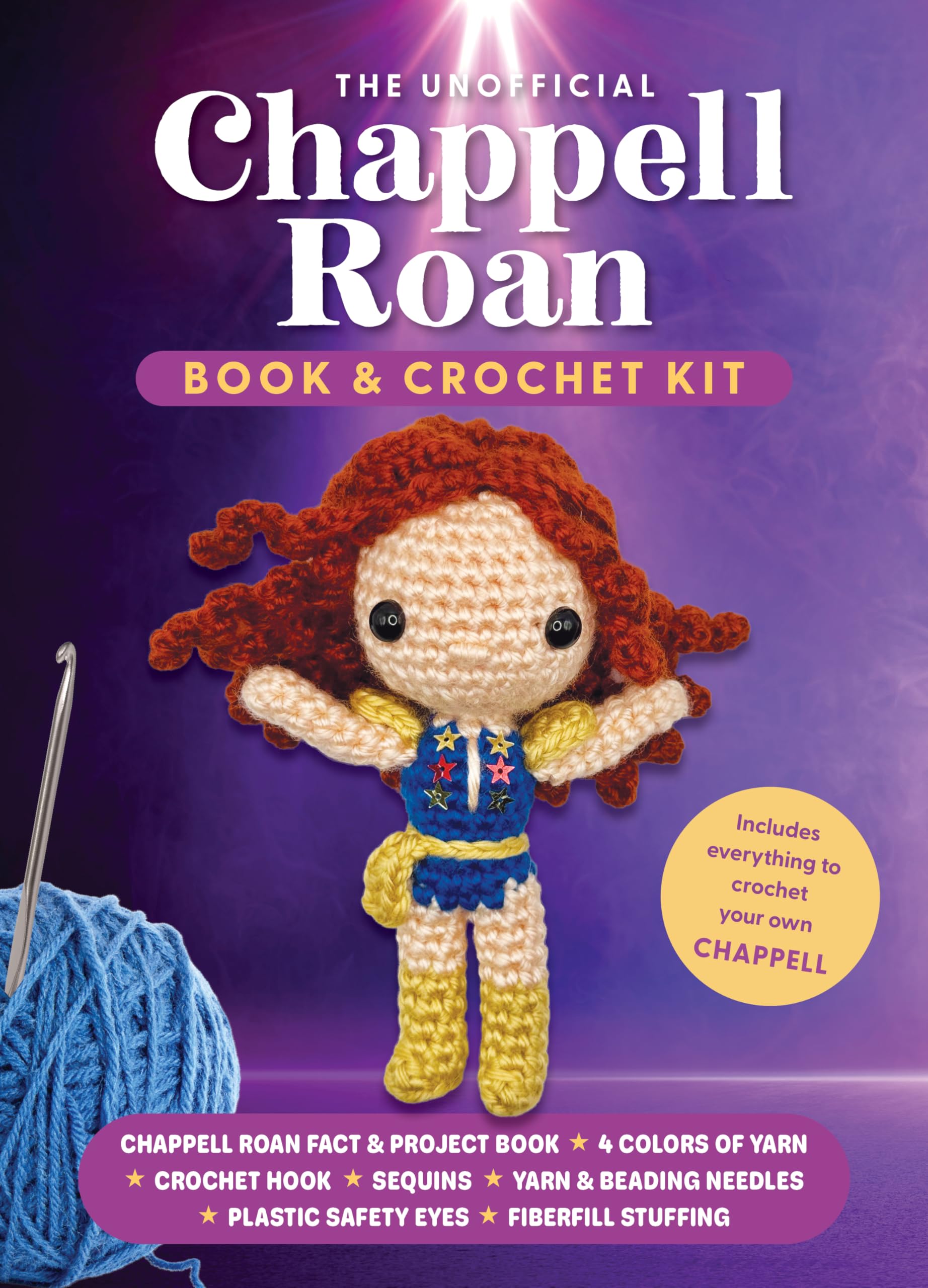 The Unofficial Chappell Roan Book and Crochet Kit: Includes