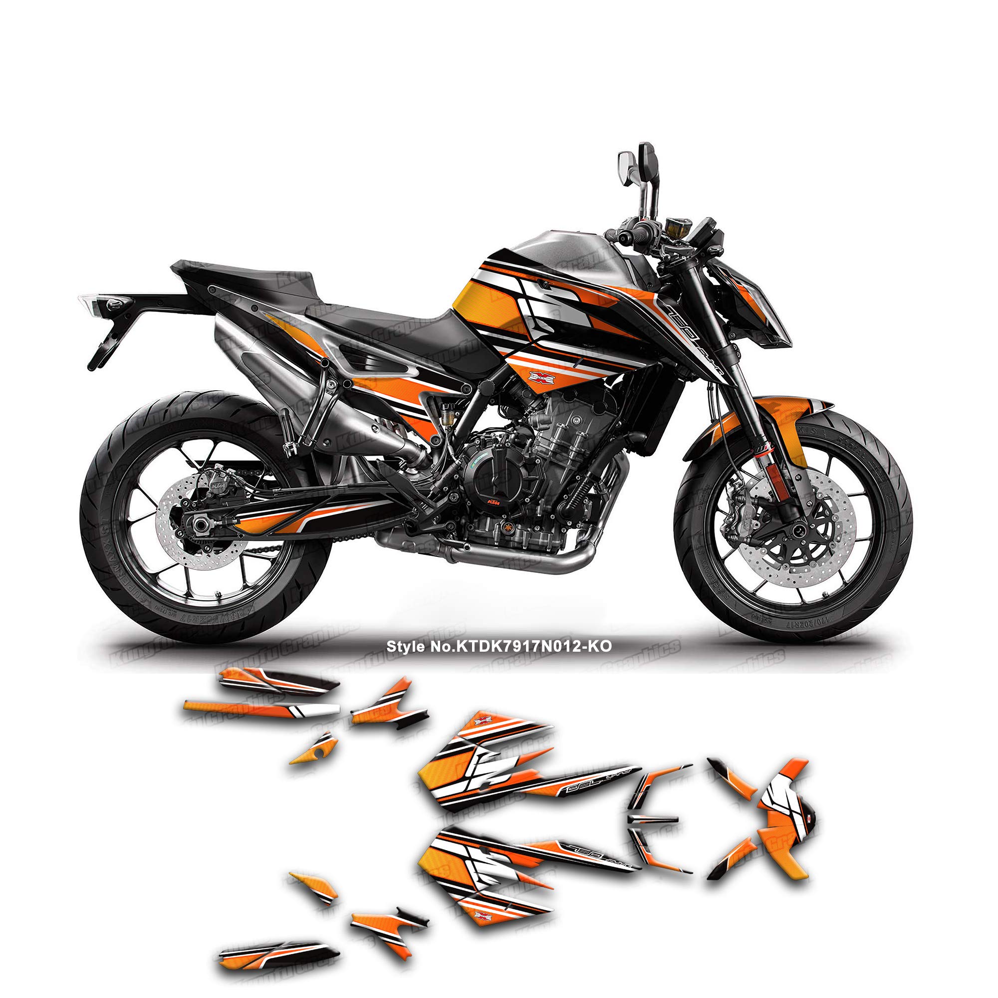 タンクカバー フロントフェンダー カウル 790 890 DUKE R