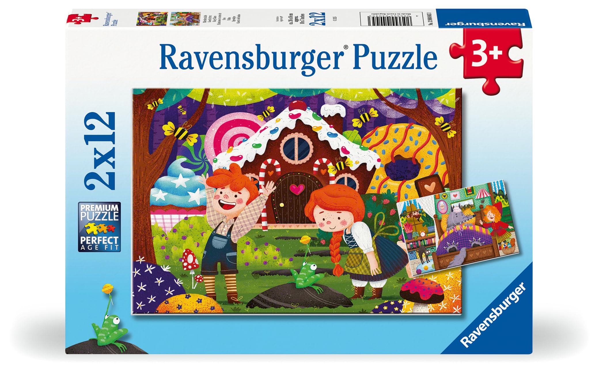 Ravensburger Boys Children's Puzzle 2X12 Pieces - Fairy Tales
