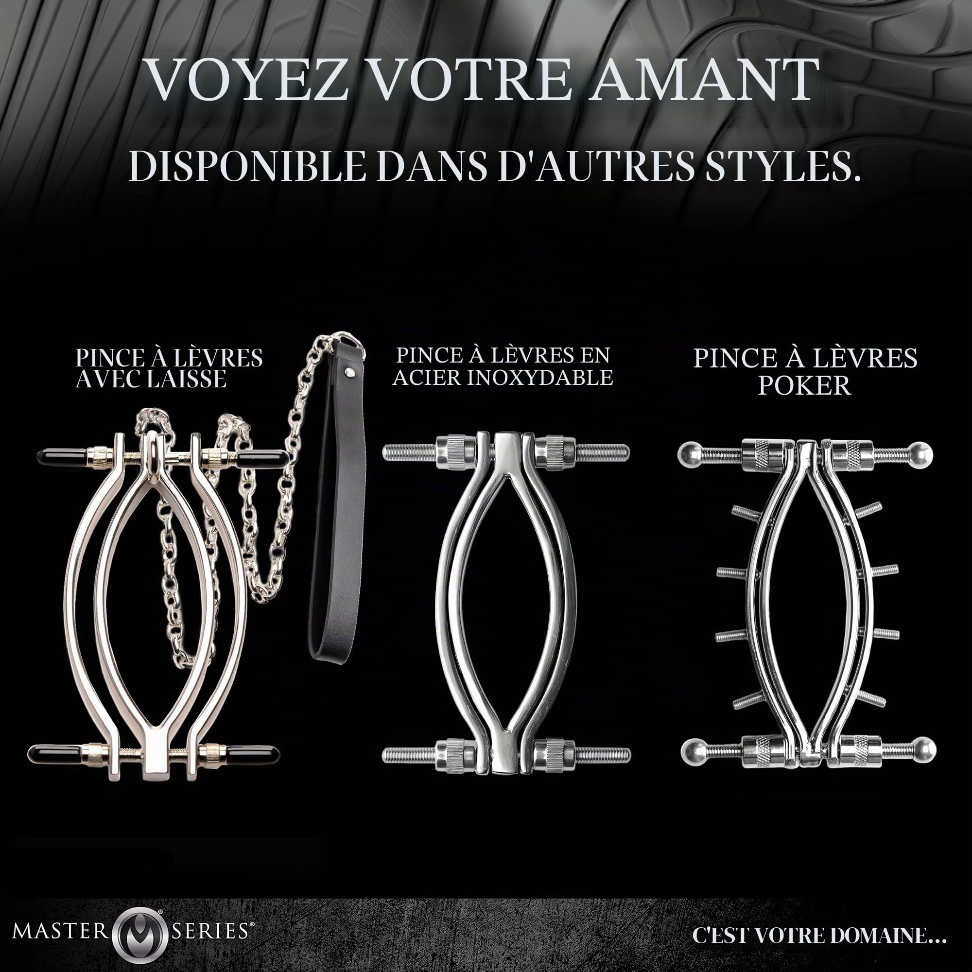 Stainless Steel Adjustable Pussy Clamp
