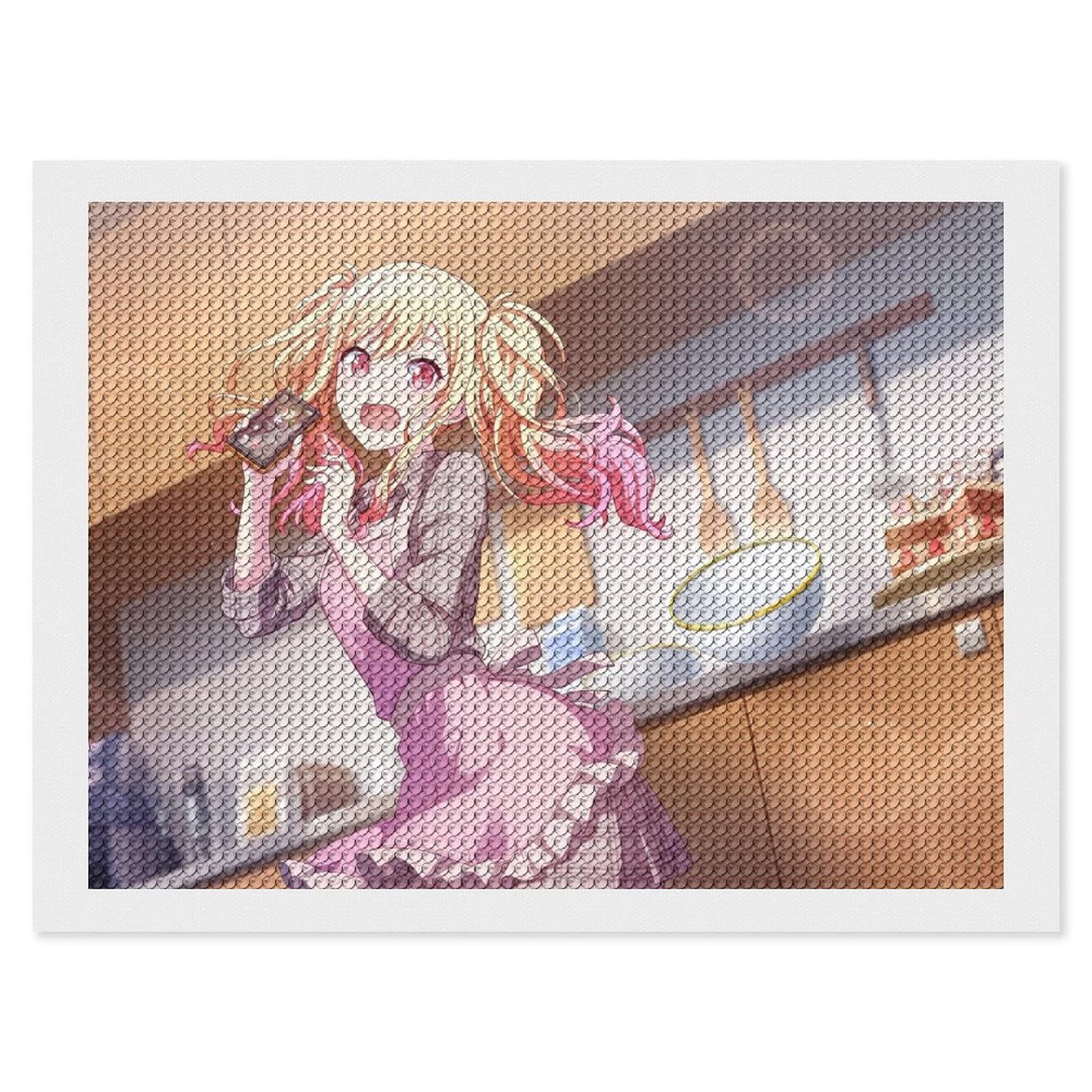 Amazon | 円形 ダイヤモンド画 プロセカ 天馬咲希 ダイヤモンド 全面