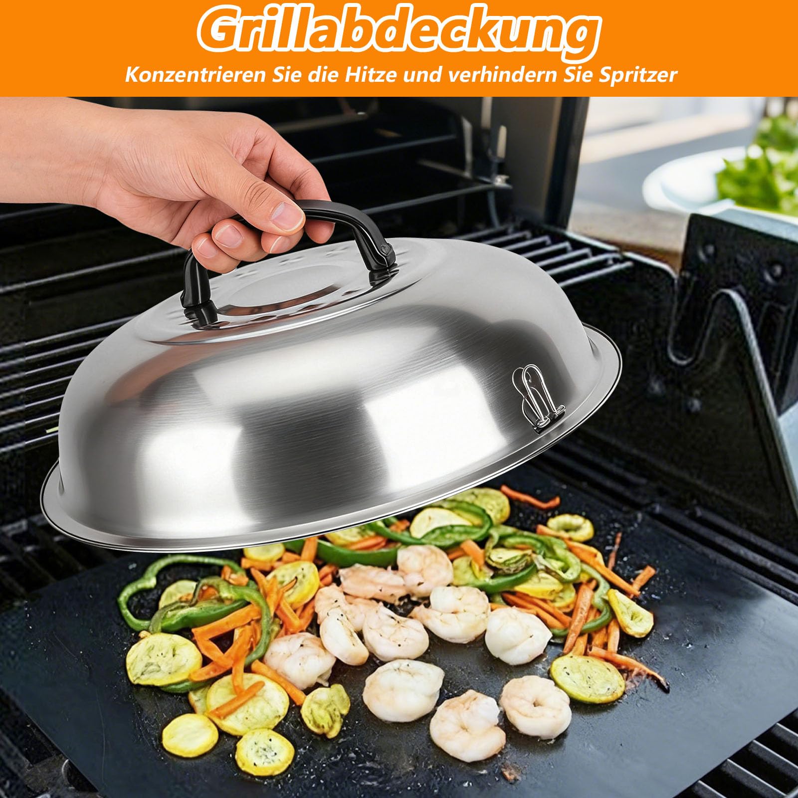 16 Piezas Conjunto de Espátula para Barbacoa, Juego de Barbacoa de Espatula Plancha de Acero Inoxidable, Herramientas de Espátula para Grill, con Cepillo, Botella y Bolsa de Almacenamiento