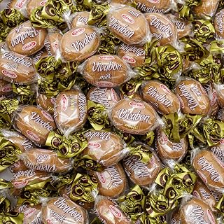 Butterscotch Hard Candy 1LB – Milk and Butter Flavored Candy, Hard Shell with Soft Chewy Center
