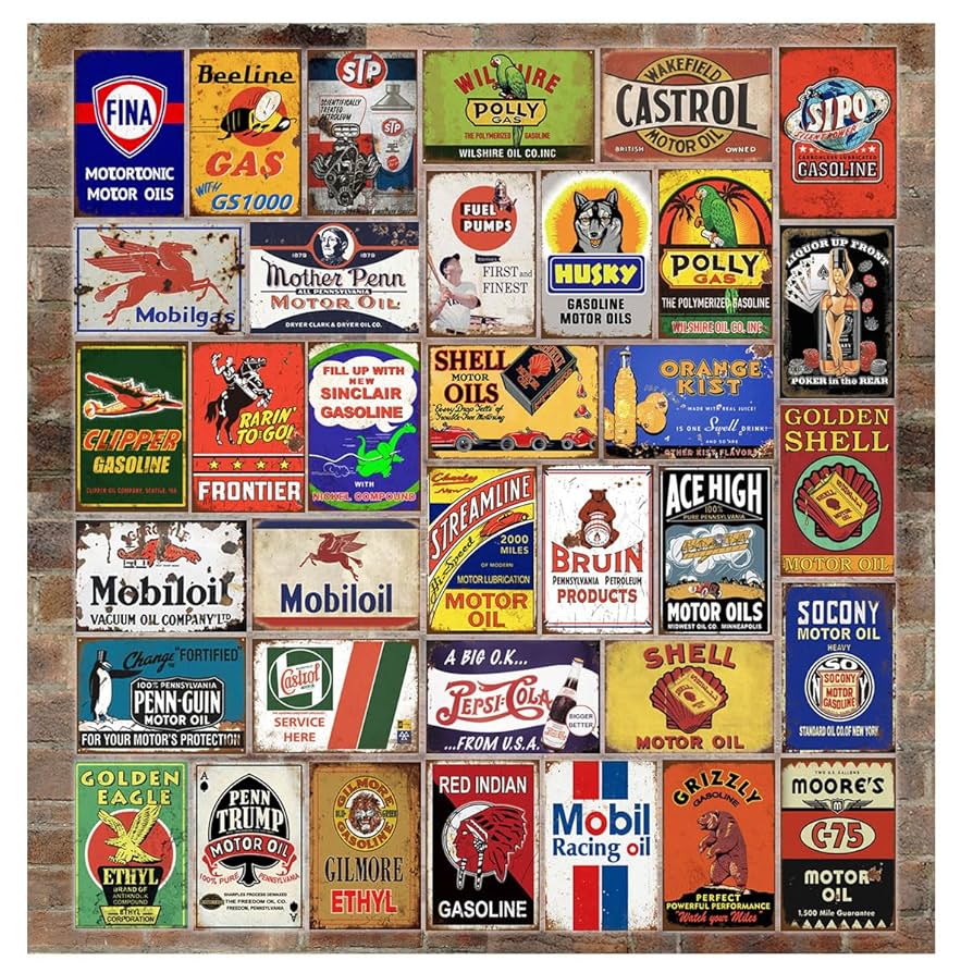 amazon-com-35-pieces-reproduced-vintage-tin-signs-gas-oil-retro-advert-antique-metal-signs-for-garage-man-cave-bar-kitchen-nostalgic-car-decor-8x12-inch-35pcs-gas-oil-2-home-kitchen for Free Printable Model Railway Signs Amazon.com: 35 Pieces Reproduced Vintage Tin Signs, Gas Oil Retro Advert Antique Metal Signs for Garage Man Cave Bar Kitchen, Nostalgic Car Decor.8x12 Inch (35pcs gas oil 2) : Home & Kitchen for Free Printable Model Railway Signs