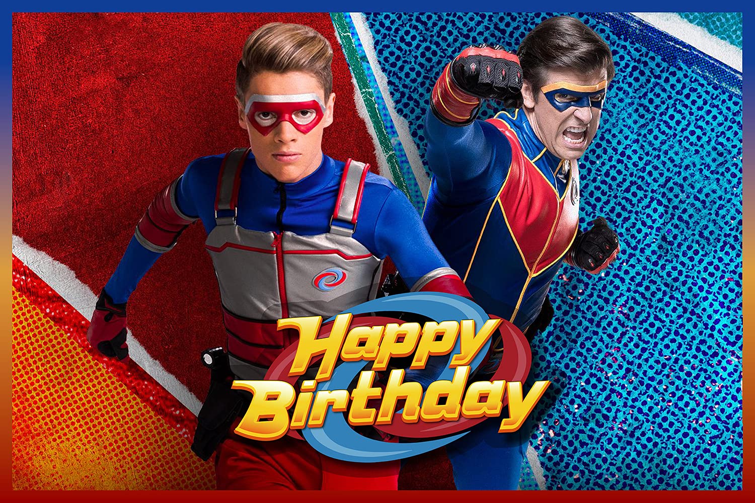 Henry Danger Birthday Decorations, Henry Danger Party Supplies 5x3Ft
