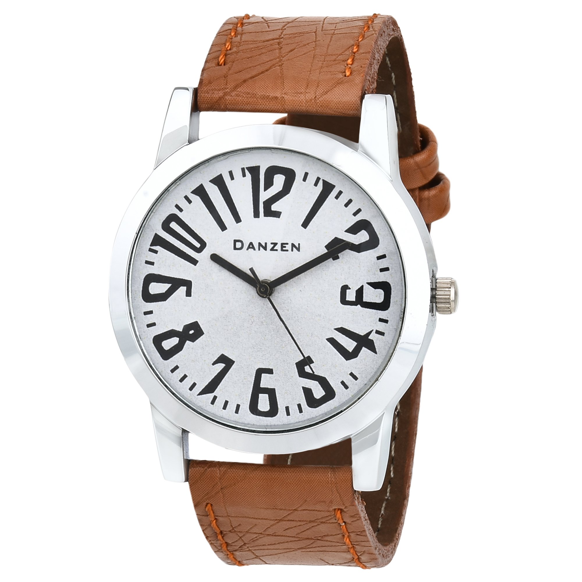 DANZEN White dial Wrist Watch for Men (B06XDPF9CY) Amazon Price History, Amazon Price Tracker