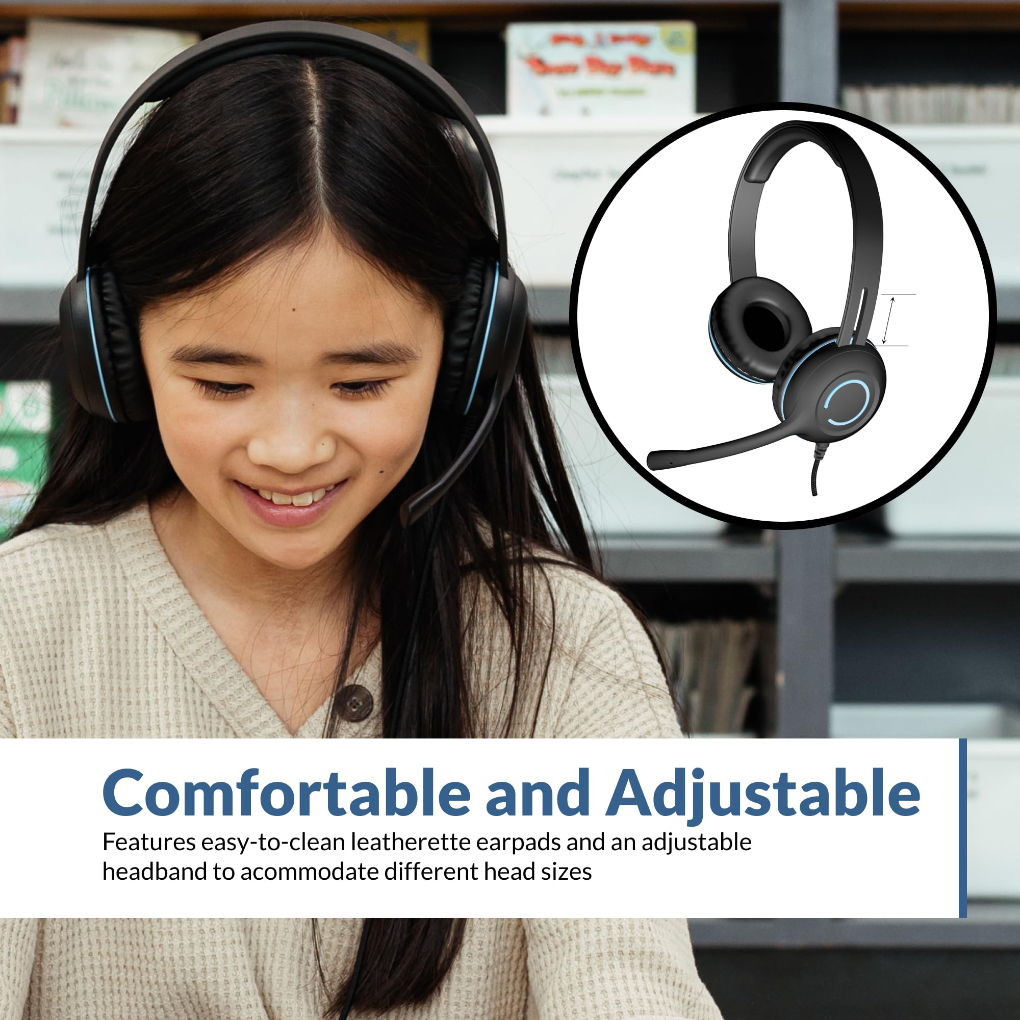 Cyber Acoustics 35mm Stereo Headset AC-5002 20 Pack - Dettaglio