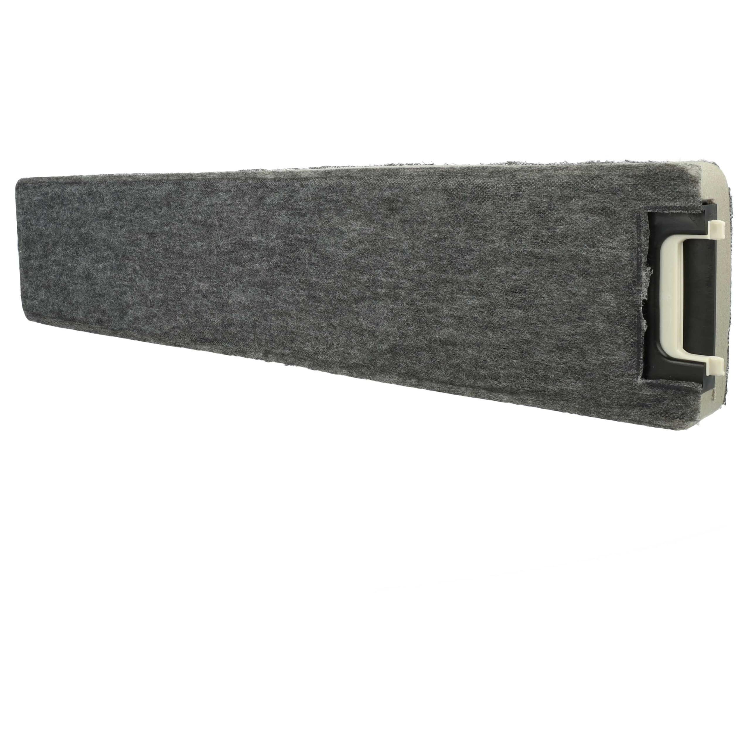 vhbw 2 x filtr z węglem aktywnym, zamiennik do Miele 0411503, 4114500, 4114501, 4114503, 4114502, DKF4 do okapu kuchennego - 50 x 10,4 x 3 cm