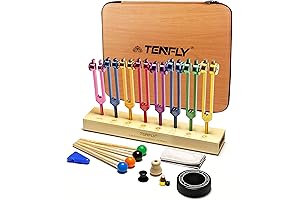 Weighted Tuning Forks for Chakra Healing and Sound Therapy