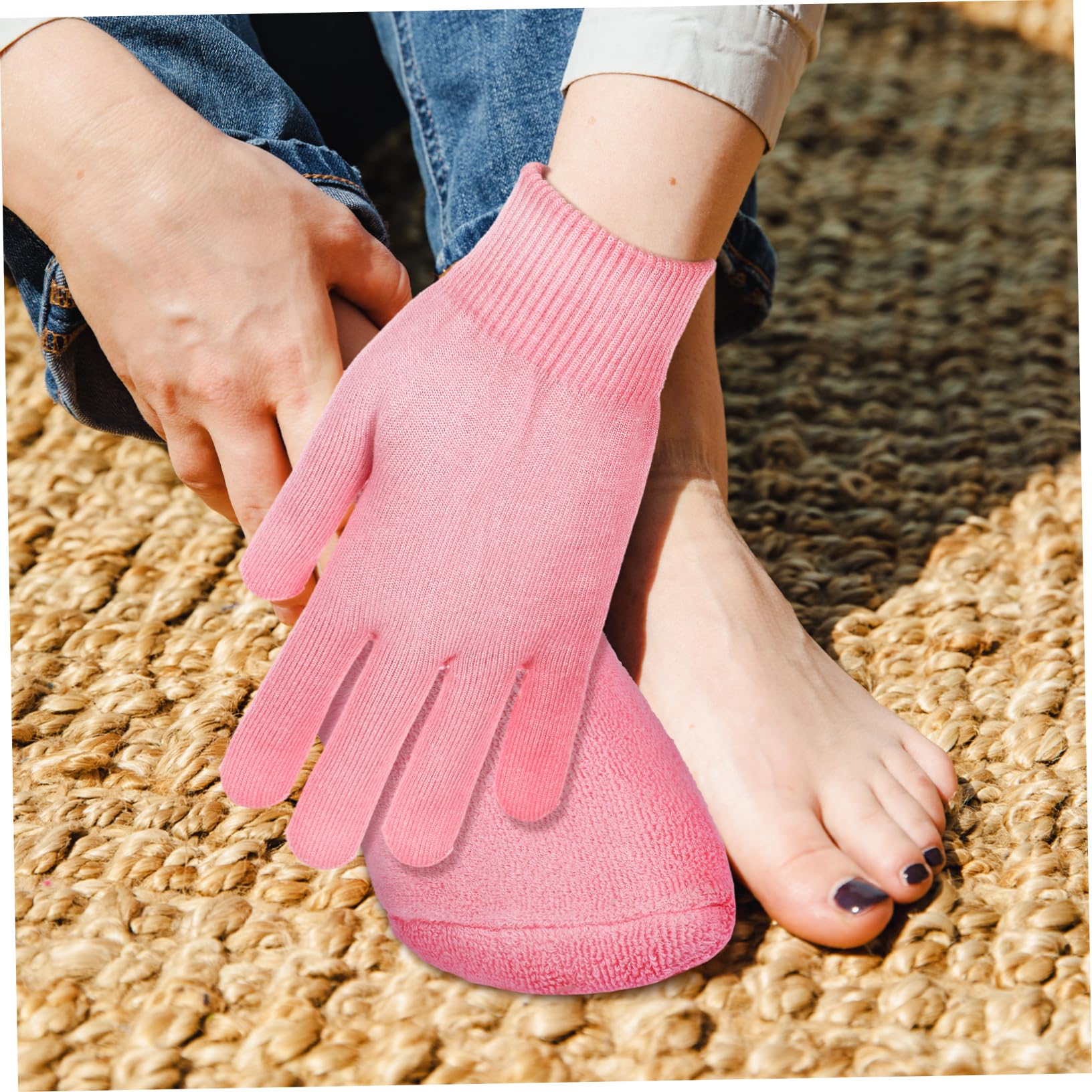 VICASKY Hydrating Socks Gloves Women's Moisturizing Therapy Set Full Coverage Care