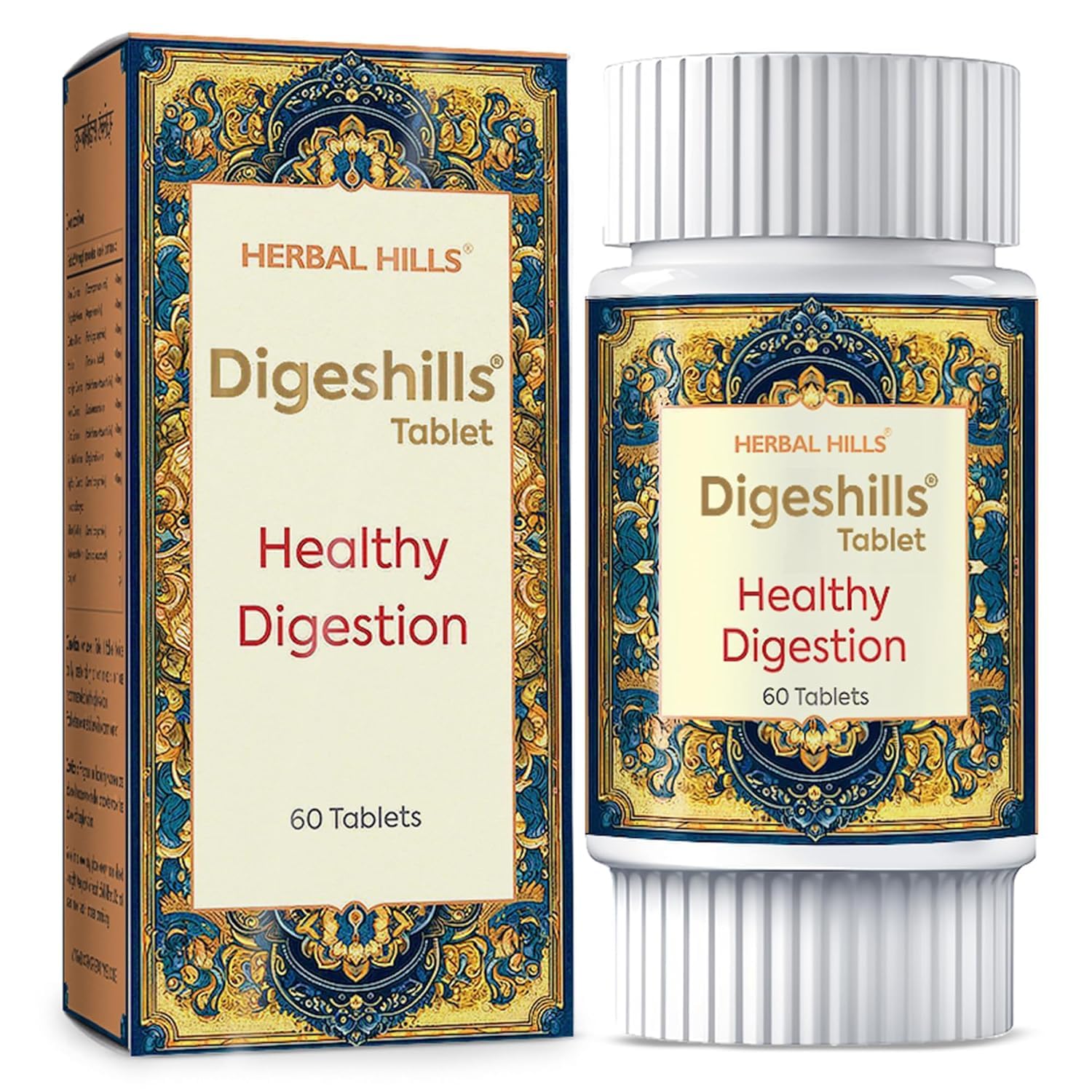 Herbal Hills Digeshills Tablets (60 Tablets Pack) | Supports Healthy Digestion & Acidity Relief | Ayurvedic Digestive Supplement For Gas, Bloating & Appetite Support | With Ajwain, Jeera & Triphala-picture-18