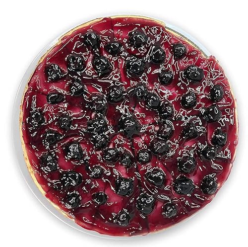 Miniatura 4 de Andy Anand Lujosa tarta de queso de arándanos sin gluten, recién horneada con queso crema real de California, sin conservantes, perfecto para los