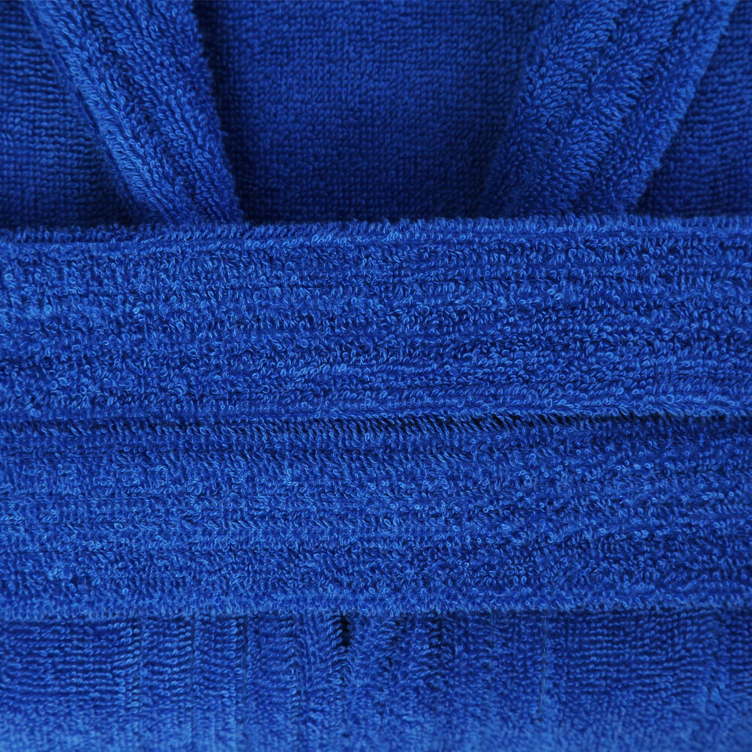 Pure Cotton Terrycloth Robe for Men,100% Cotton Bathrobe Towel with Cozy Soft Plush Shawl Collar,One Size