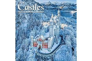 Castle Calendar 2023: A Grand Tour of Enchanting Mansions