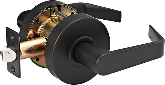 Master Lock SLCHPG10B Heavy Duty Lever Style, Grade 2 Commercial Passage Door Lock, Oil Rubbed Bronze Finish