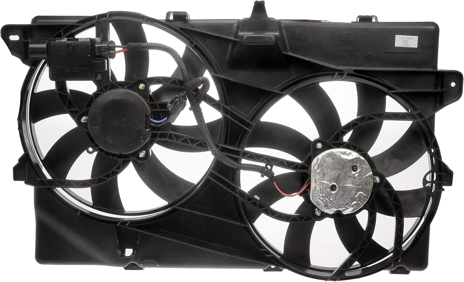 Dorman 621-392XD Patented Dual Fan Assembly With Upgraded Controller Compatible with Select Ford/Lincoln Models (OE FIX)