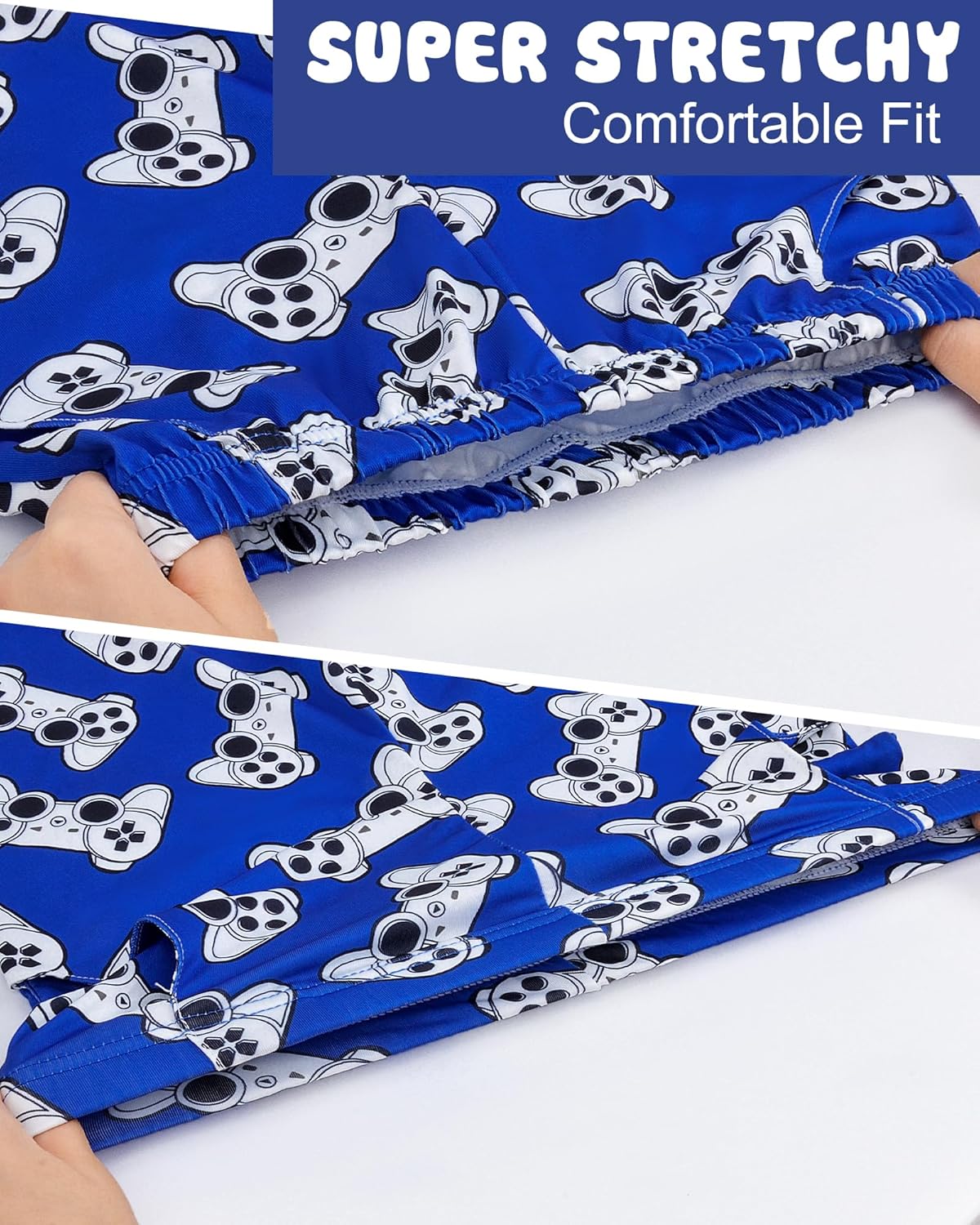 Fiodrimy Boys Pajamas Big Boys Summer Short Sleeve PJ Set Kid Sleepwear Boys Pajamas Size 8-14 - Image 5