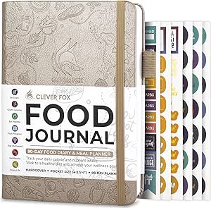 Clever Fox Diario De Bienestar, Diario Semanal Y Diario