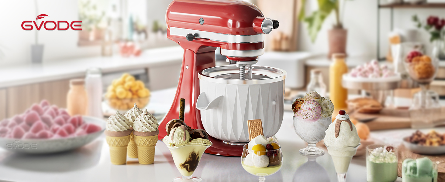 kitchenaid artisan ice cream attachment