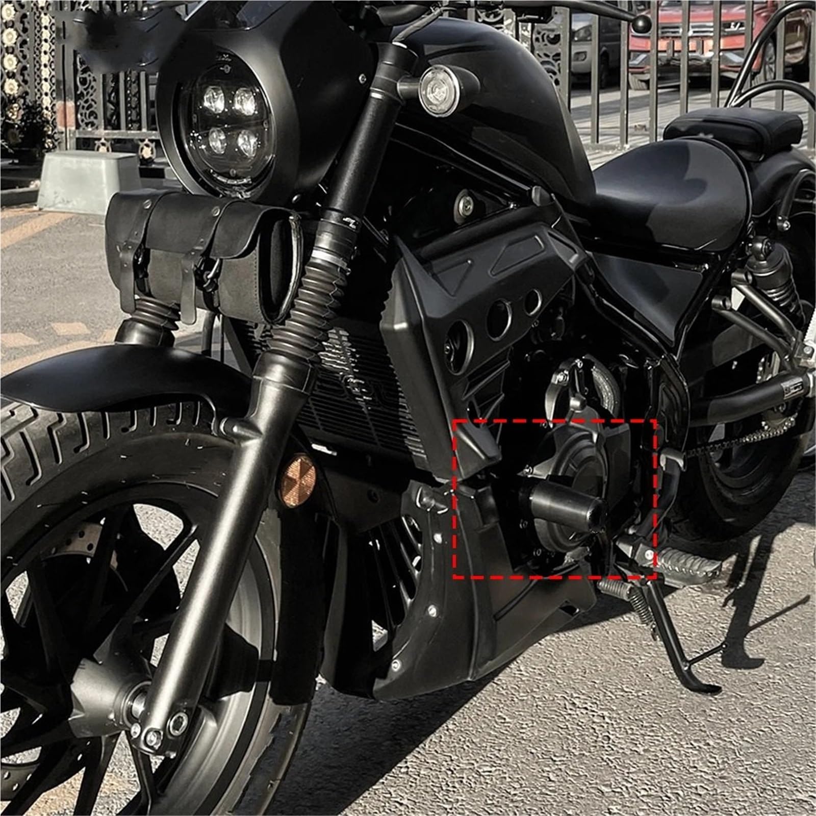 Przednie tylne koło oś widelca suwaki Pasuje do Hon & da Rebel CMX CL 250 300 500 CMX300 CMX500 suwak ramy Crash Pad Protector(Rebel250 300)
