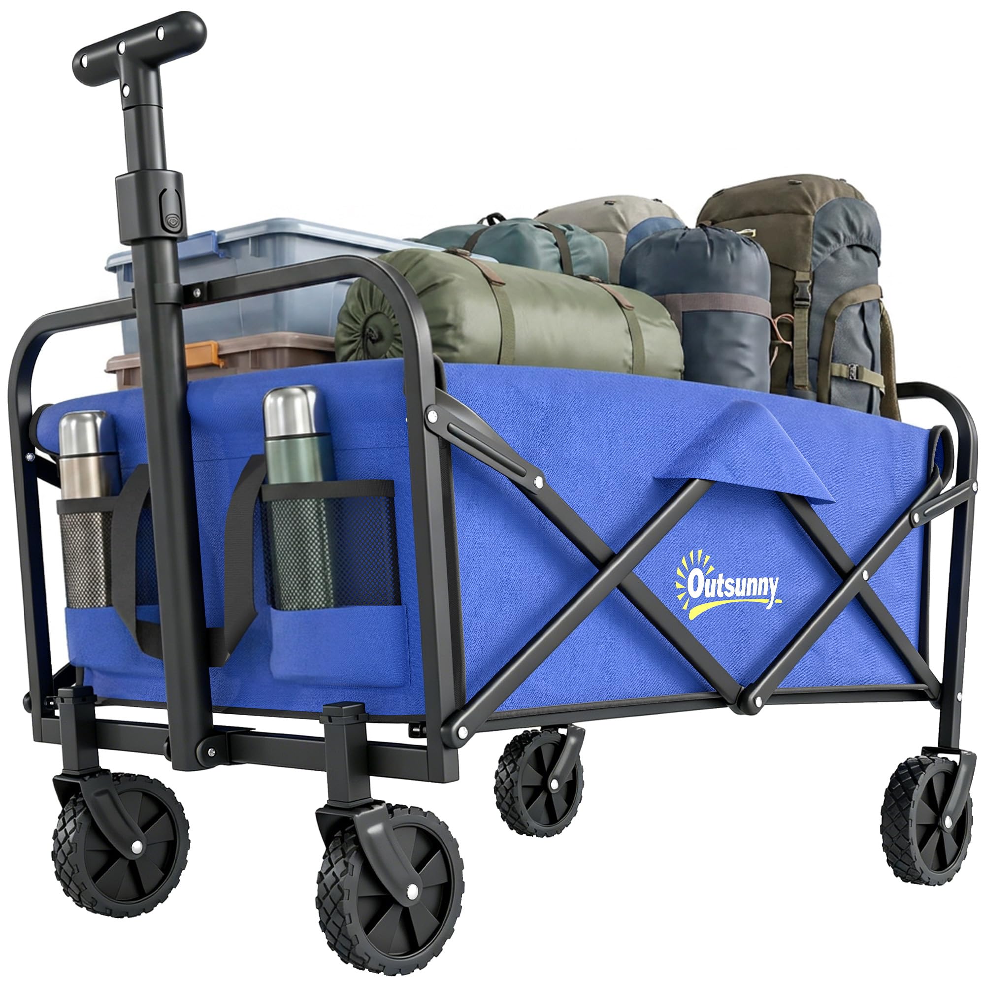 62L 120kg Heavy Duty Folding Festival Trolley -