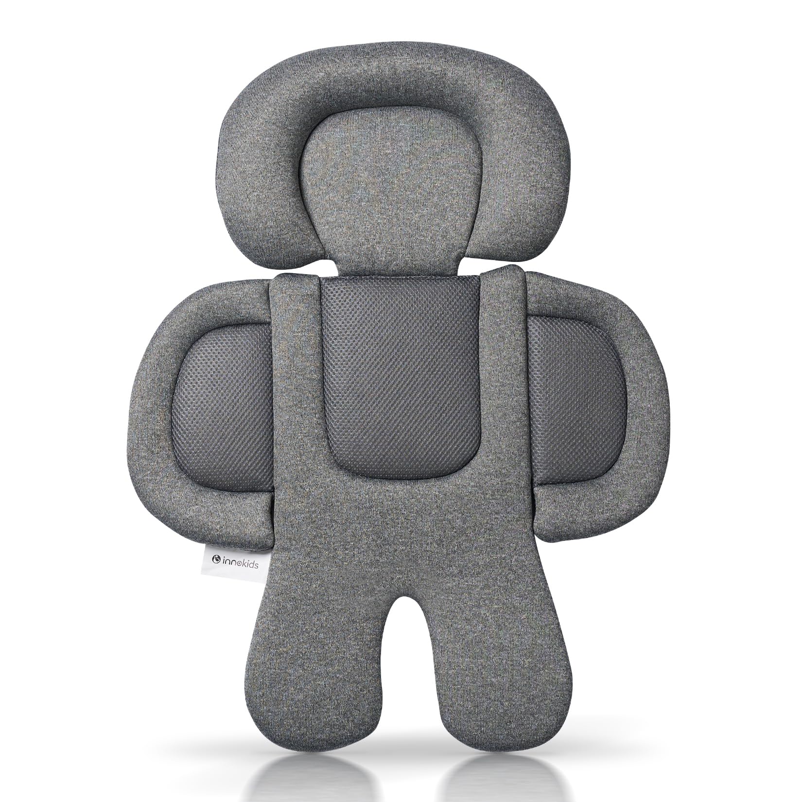 Innokids Newborn Carseat Insert for Infant Car Seats (Deep Grey)