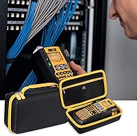 Vista 5 de Aproca Estuche rígido de almacenamiento de viaje, para etiquetadora industrial DYMO RhinoPRO 5200 Label Maker