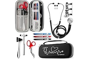 Primacare KB-9397-BK Stethoscope Case: The Ultimate Nursing Companion for Students and Professionals