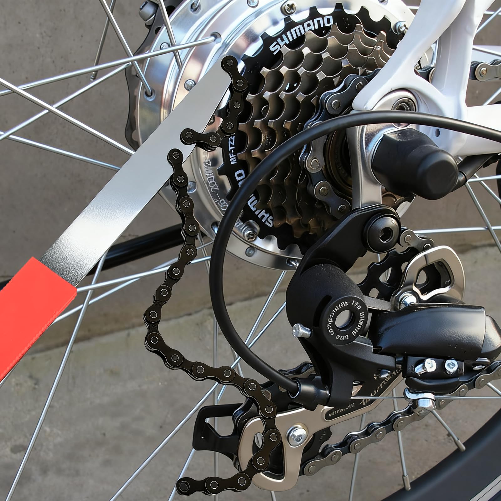 3 en 1 Herramientas Bicicletas, Juego de Herramientas de Extracción de Cadena de Bicicletas, Extractor de Cassette para Bicicleta Posicionamiento Preciso para 7, 8, 9, 10 y 11 Velocidades
