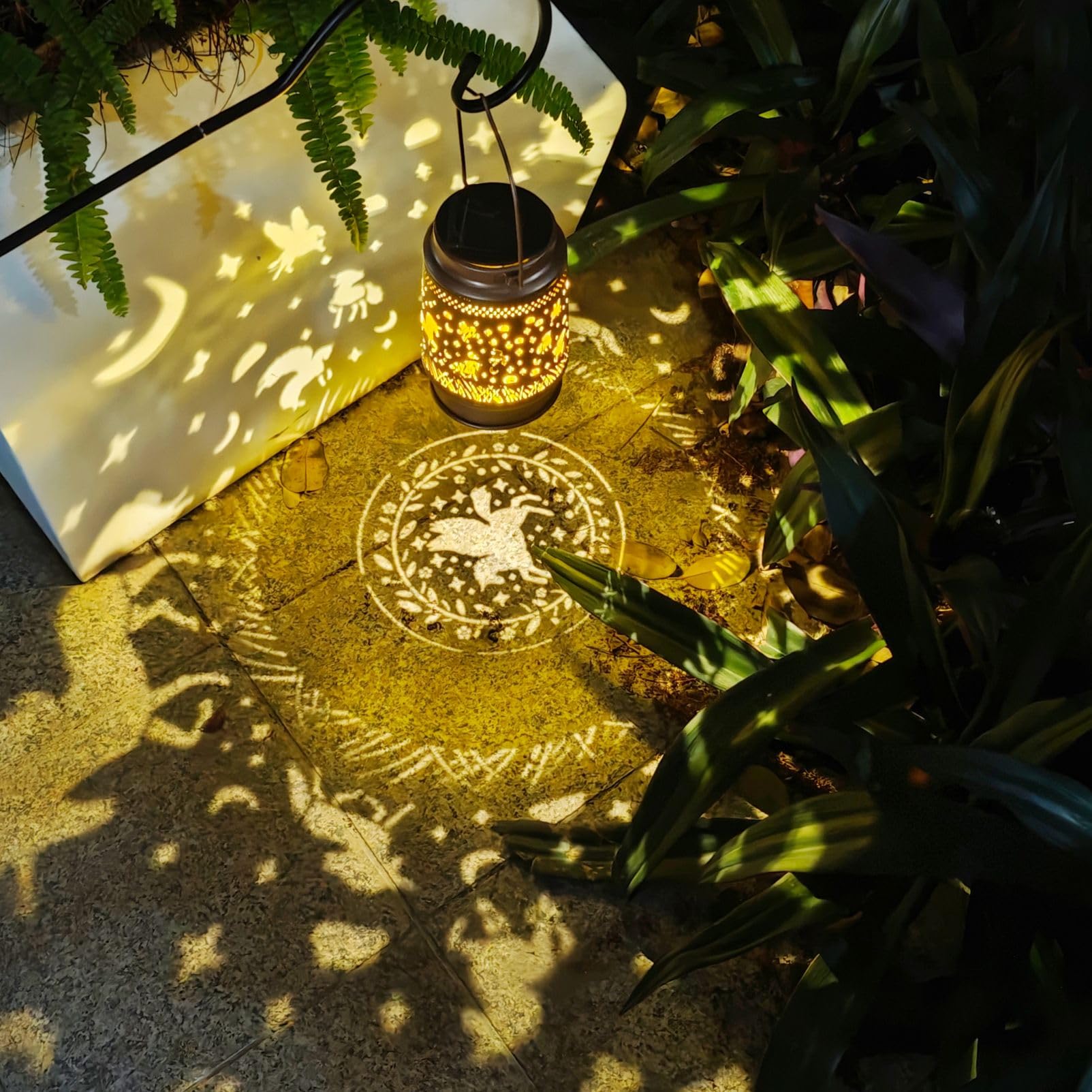 Unicorn Solar Light Outdoor Waterproof Hanging Decoration - Image 4
