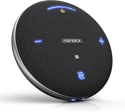 Altavoz M4 Pro, micrófono de conferencia con captación de voz direccional, captación de voz mejorada, transcripción AI, reducción de ruido AI, USB