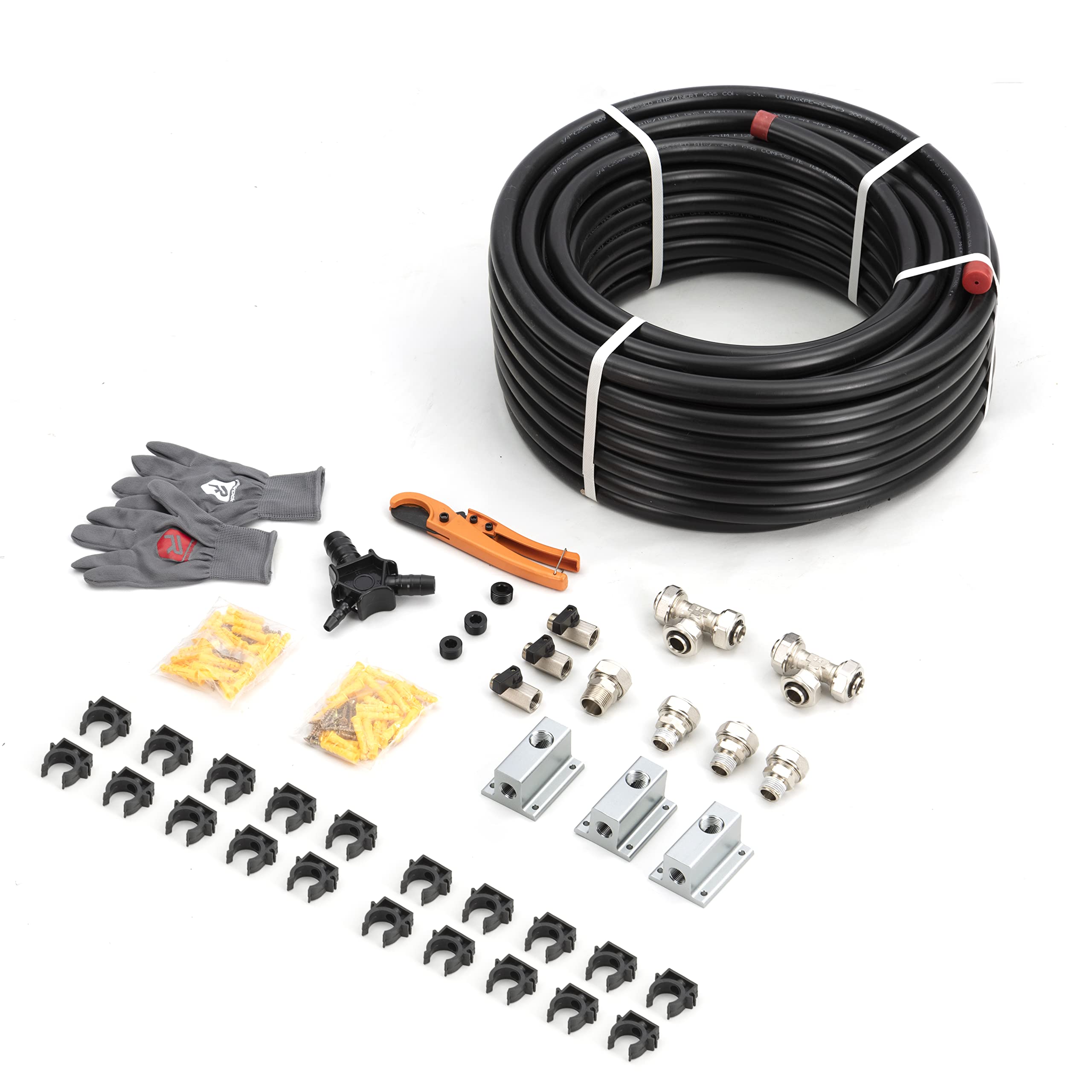 Compressed Air Piping System Pressured LeakProof Easy to Install 3/4