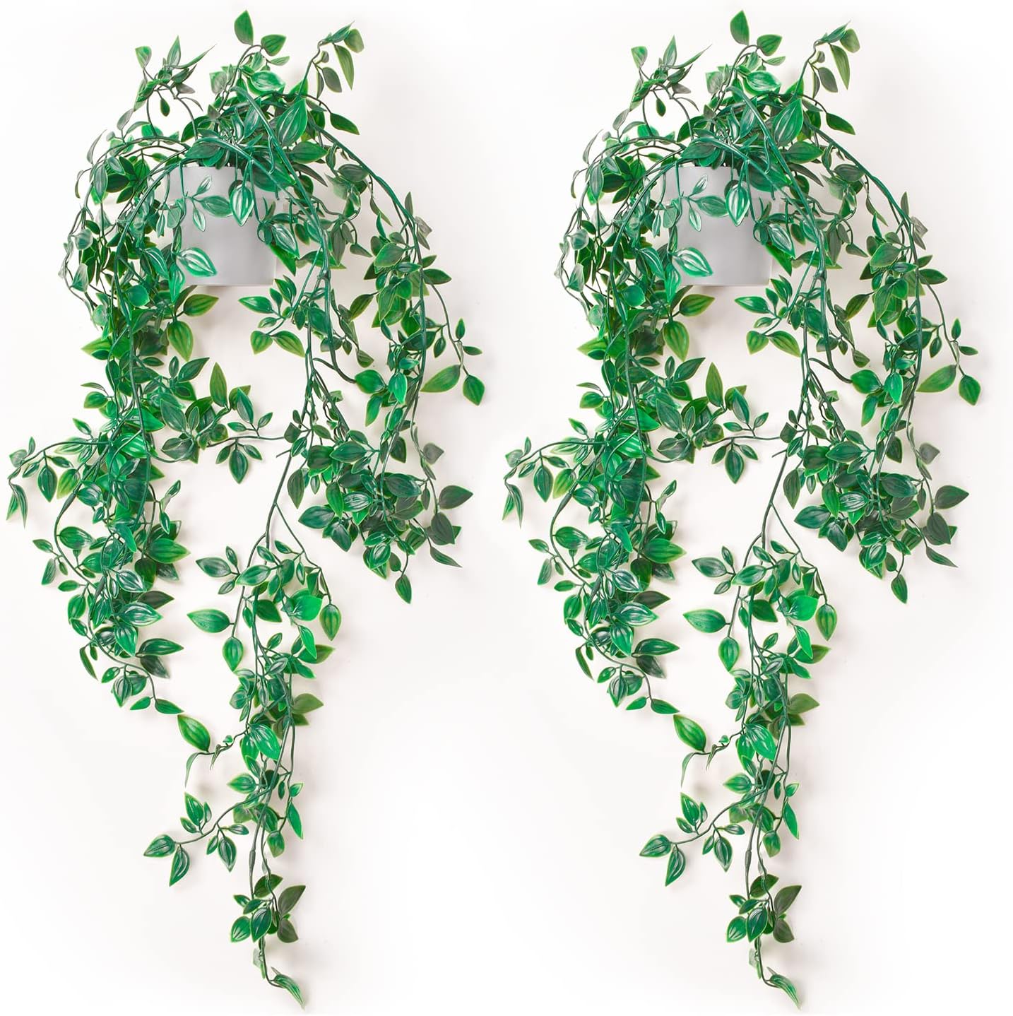 DYNATREND LIMITED Artificial Hanging Plant Pack of 2 Fake vines