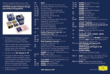 KARL RICHTER カール・リヒター アルヒーフ & ドイツ・グラモフォン