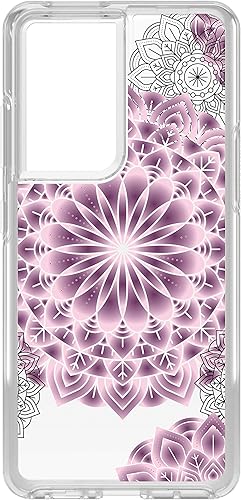 Miniatura 1 de Clear Shockproof Hybrid Case for Samsung Galaxy S21 Ultra (6.8" Display) - TPU Bumper, Acrylic Back, Fingerprint Compatible Screen Protector -