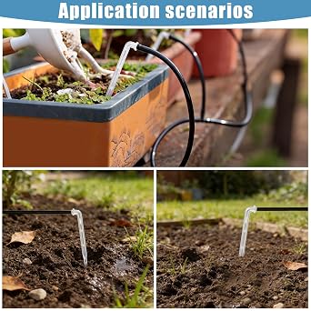 2X10M Drip Irrigation System Kit 4/7MM Water Irrigation System for Garden