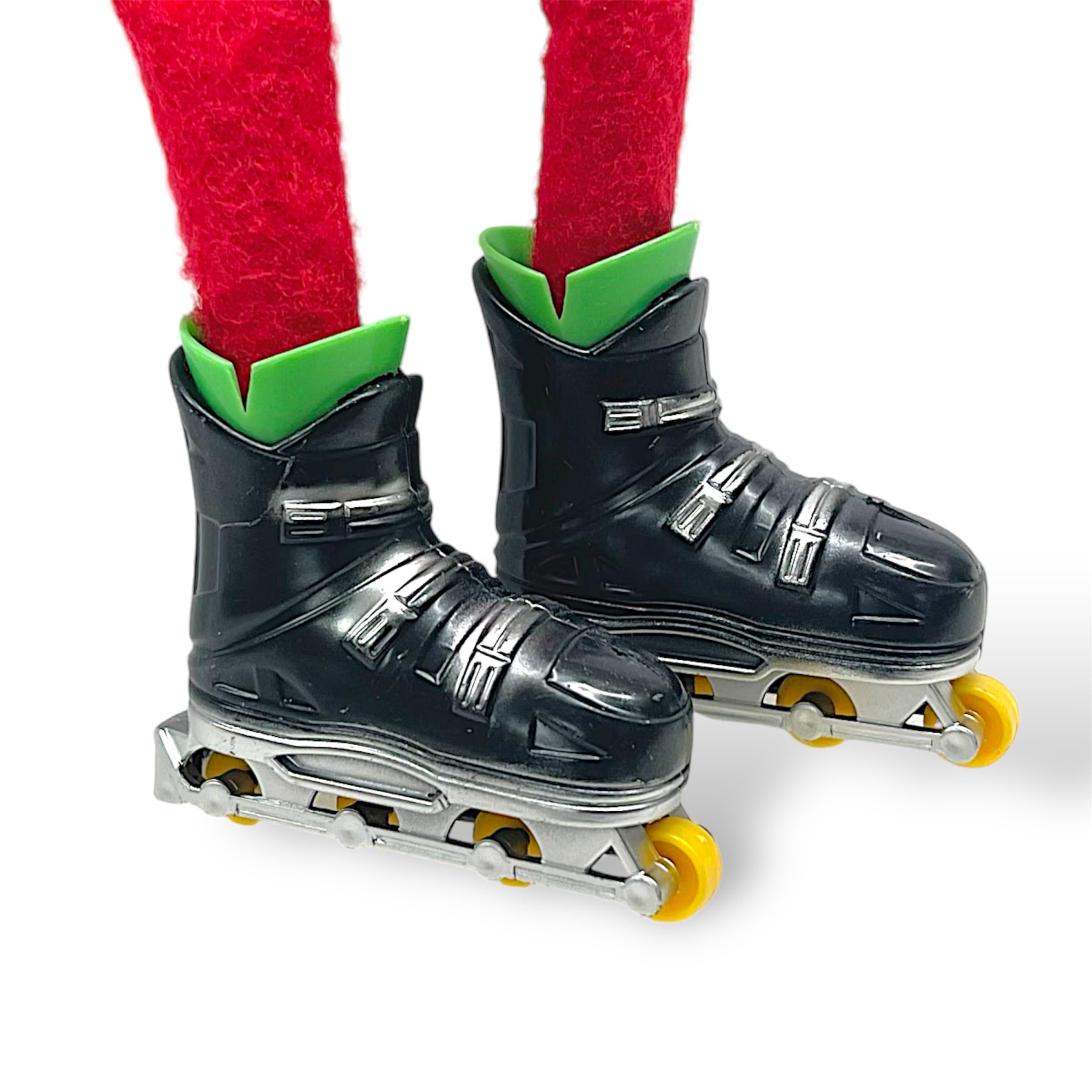 Naughty Elf Roller Skates - The Shelf Shack Elf Accessories - Funny Elf Prop Joke Idea