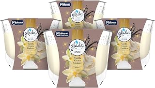 Glade Langanhaltende Duftkerze Vanilla Cream Cookies