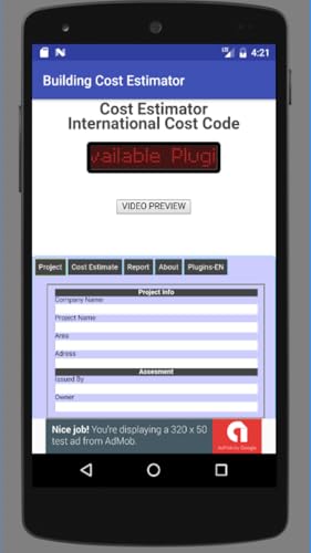Building Cost Estimator