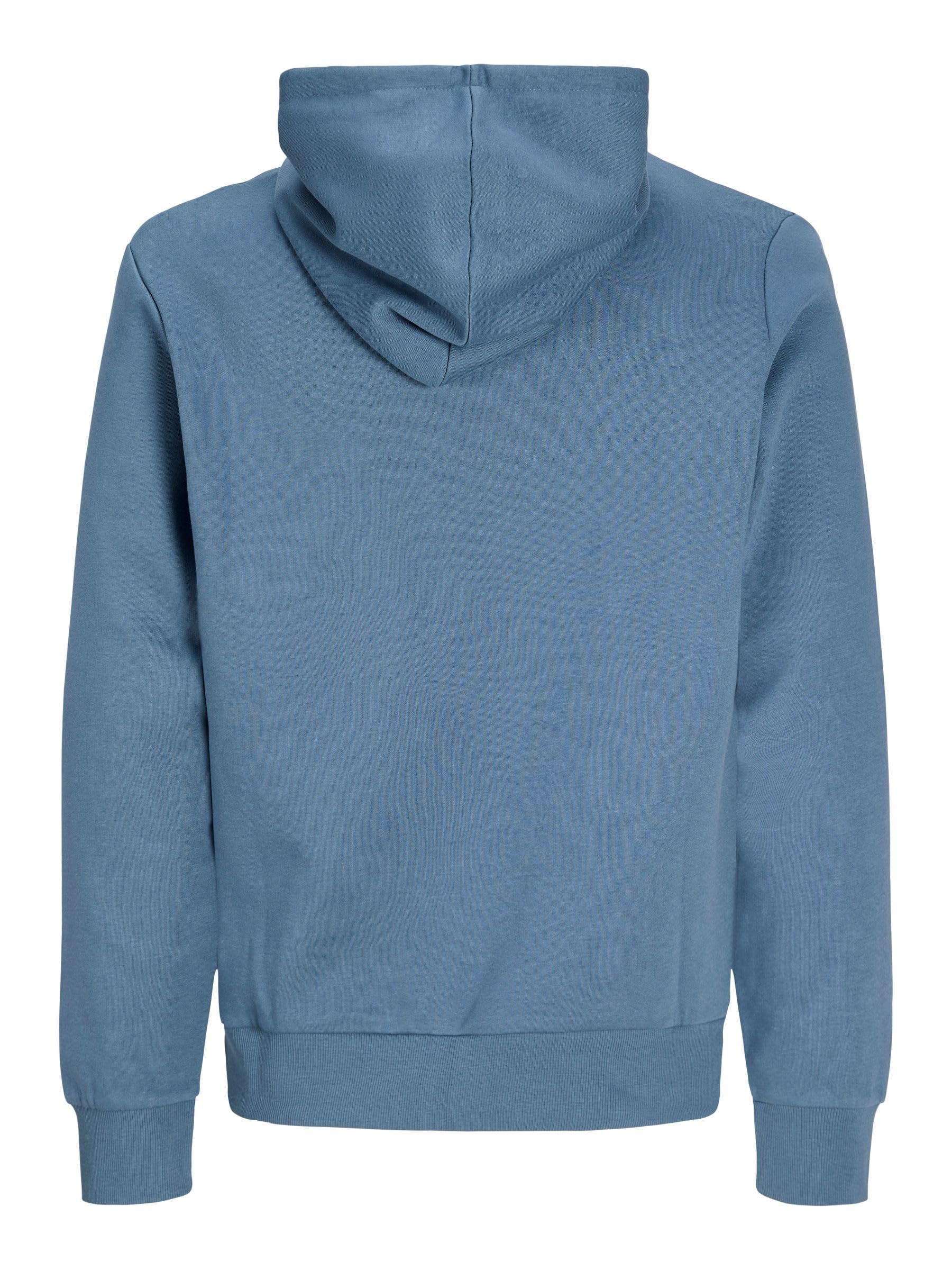 JACK & JONES Męska bluza z kapturem Jjecorp Logo Noos, Blue Mirage, XXL, Niebieski mirage, XXL